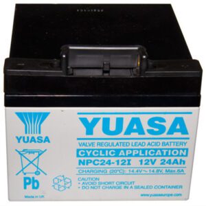 Yuasa NPC  battery 24ah with I/C
