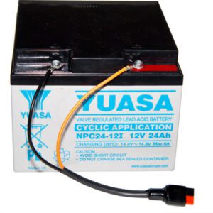Yuasa NPC  battery 24ah with Lead