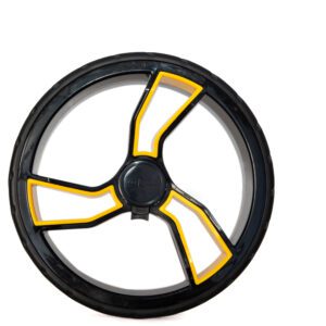 Pair of Sport wheels for Powakaddy Black