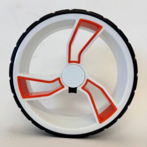 Pair of Sport wheels for Golfstream White